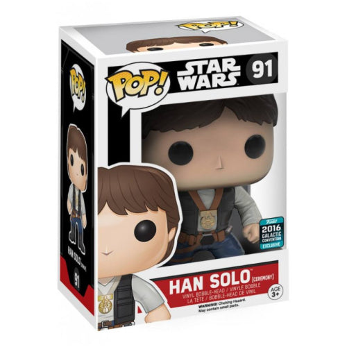 Star Wars: Han Solo (Ceremony) #91 - Funko POP!