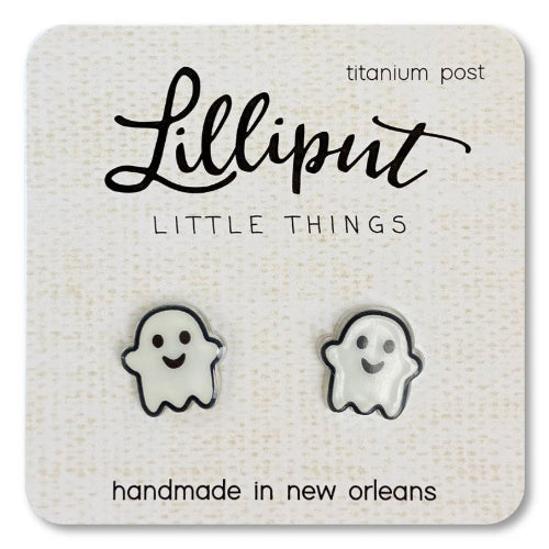 Cute Ghost: Earrings - Lilliput Little Things