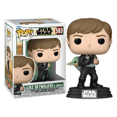 Star Wars: Luke Skywalker & Grogu #583 - Funko POP!