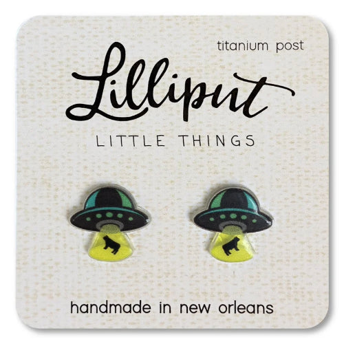 UFO: Earrings - Lilliput Little Things