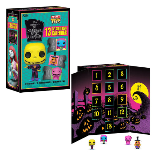 The Nightmare Before Christmas: 2022 Edition Blacklight 13-Day - Funko Advent Calendar