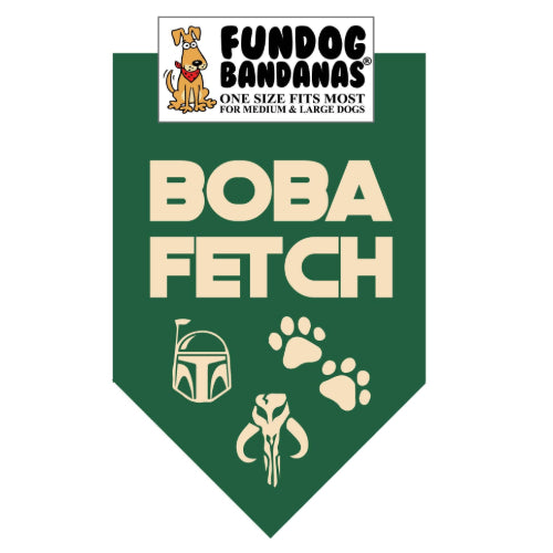 Boba Fetch: Dog Bandana - FunDog Bandanas