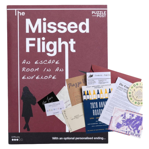 The Missed Flight: An Escape Room in an Envelope - Puzzle Post