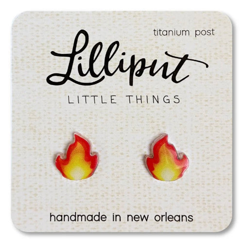 Flame: Earrings - Lilliput Little Things