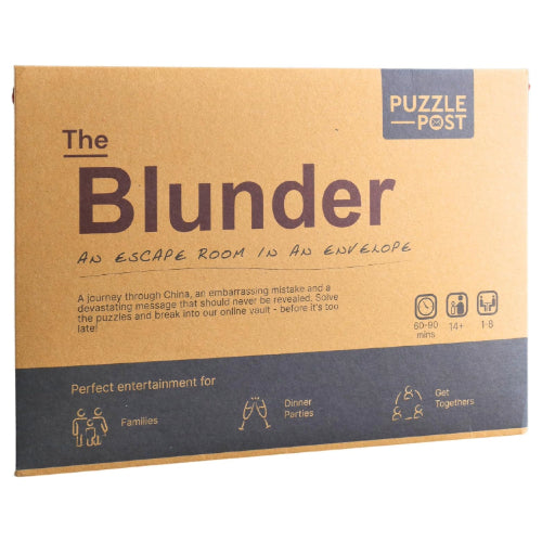 The Blunder: An Escape Room in an Envelope - Puzzle Post