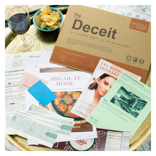 The Deceit: An Escape Room in an Envelope - Puzzle Post