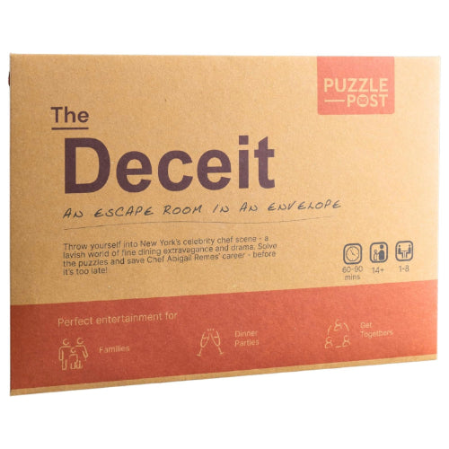 The Deceit: An Escape Room in an Envelope - Puzzle Post