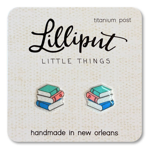 Book Stack: Earrings - Lilliput Little Things