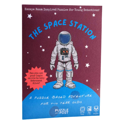 The Space Station: An Escape Room in an Envelope for Kids - Puzzle Post