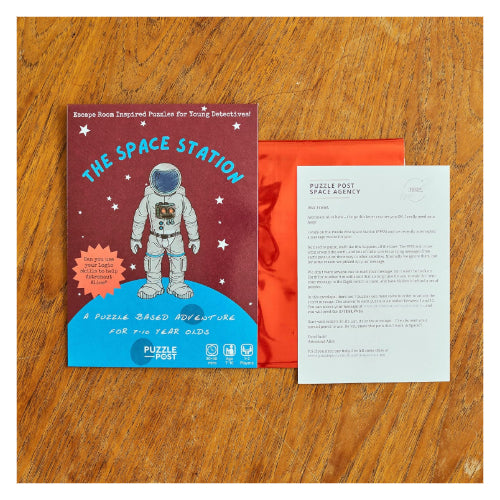 The Space Station: An Escape Room in an Envelope for Kids - Puzzle Post