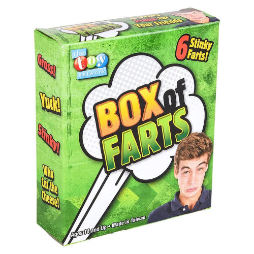 Box of Farts: 6 Fart Bags - The Toy Network