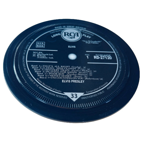 1950s: Record Label Coasters - Popsters