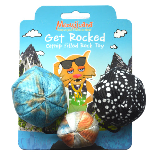 Get Rocked: Catnip Filled Rock Toy - Meowijuana