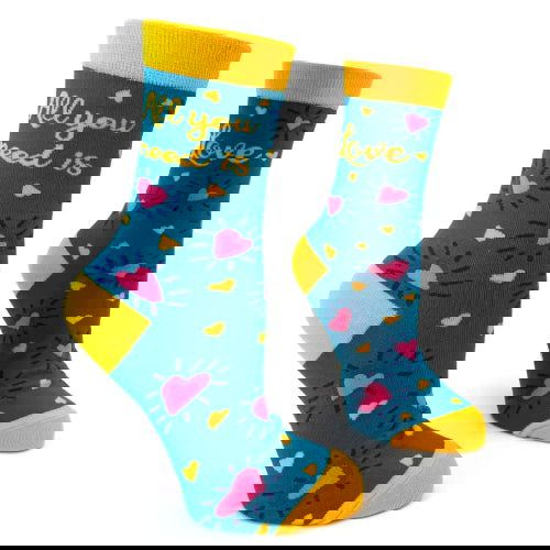 Novelty: All You Need is Love - Crew Socks - The Vault