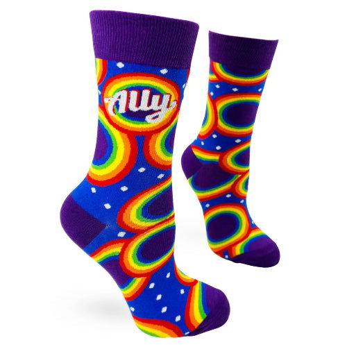 Novelty: Ally - Crew Socks - The Vault
