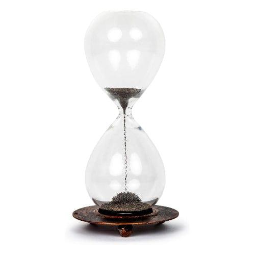 Novelty: Hourglass - Magnetic Sand - The Vault