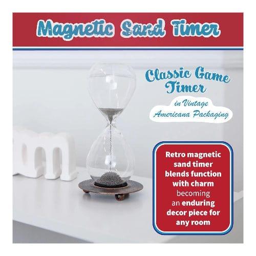 Novelty: Hourglass - Magnetic Sand - The Vault