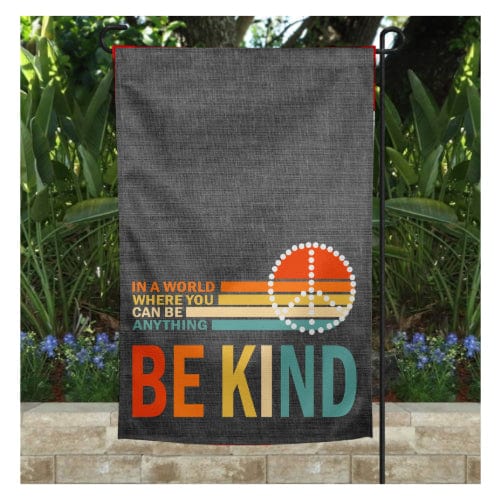 Peace: Be Kind - Garden Flag - The Vault