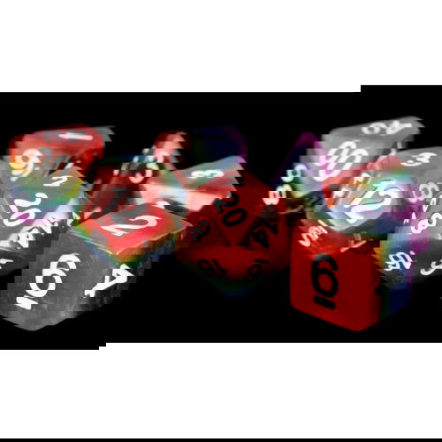 Rainbow: Dice Set - FanRoll™ - The Vault