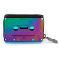 Retro Cassette Wallet: Electro Black - Fydelity - The Vault