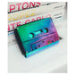 Retro Cassette Wallet: Electro Black - Fydelity - The Vault