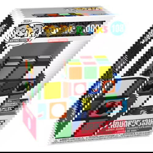 Rubik's: Rubik's Cube #108 - Funko POP! - The Vault