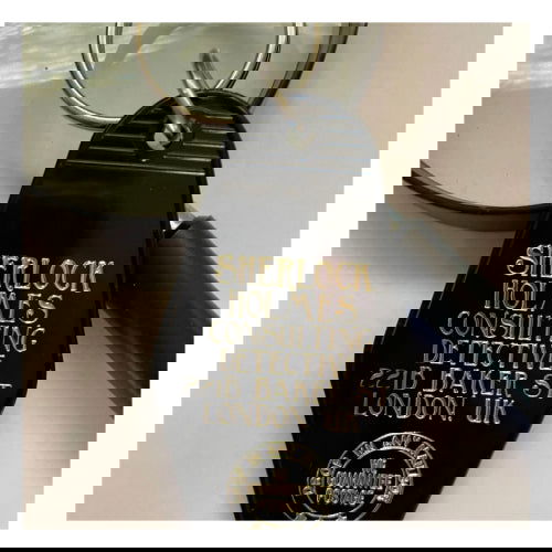 Sherlock Holmes: Keys to the Residence - Motel Key Fob - The Vault