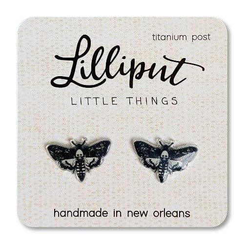 Spooky: Death's Head Moth - Earrings - The Vault