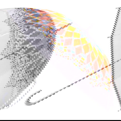 Stained Glass: Clear Standard Umbrella - Time Concept. Inc. - The Vault