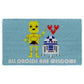 Star Wars All Droids Are Welcome: Doormat - Pyramid America - The Vault