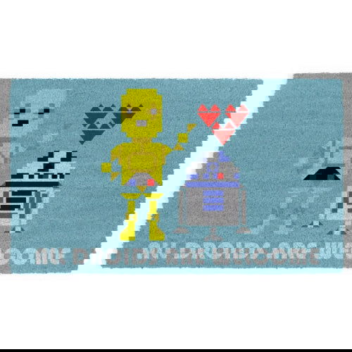 Star Wars All Droids Are Welcome: Doormat - Pyramid America - The Vault