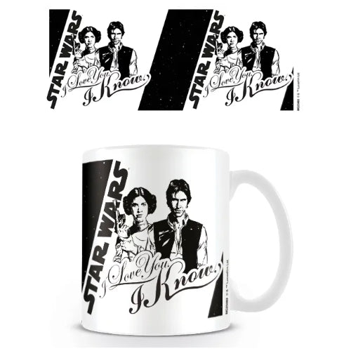 Star Wars I Love You: Ceramic Mug - Pyramid America - The Vault