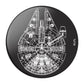 Star Wars Millennium Falcon (Aluminum): PopSockets - PopGrip - The Vault