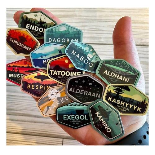 Star Wars: National Parks - Mini Sticker Set - The Vault