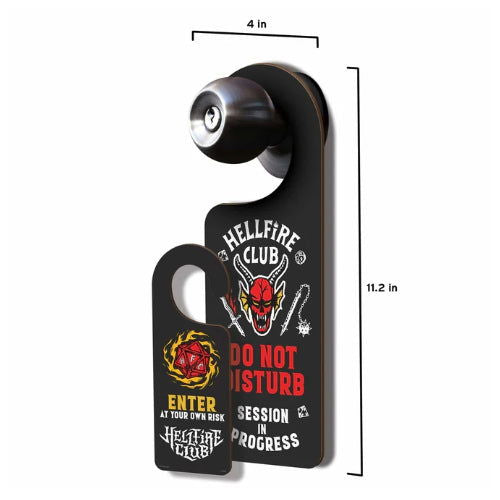 Stranger Things: Hellfire Club - Do Not Disturb Sign - The Vault