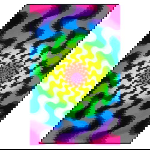 Swirls: Blacklight Poster - Pyramid America - The Vault