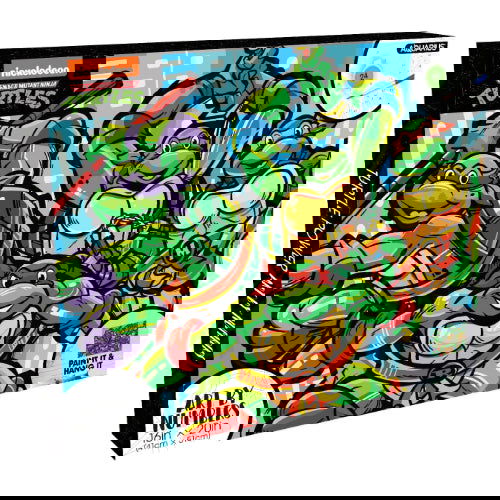 TMNT: Characters - Art By Numbers - The Vault