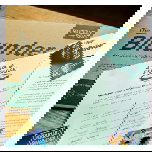 The Blunder: An Escape Room in an Envelope - Puzzle Post - The Vault