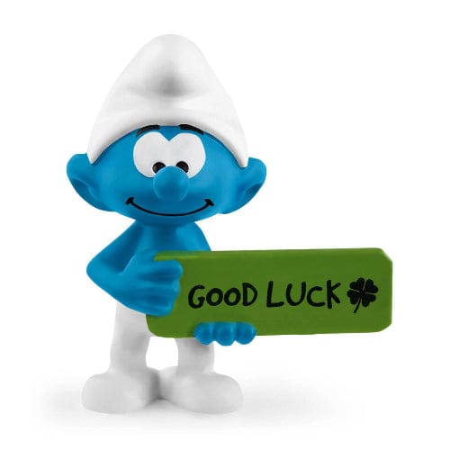 The Smurfs: Good Luck Smurf - Figurine - The Vault