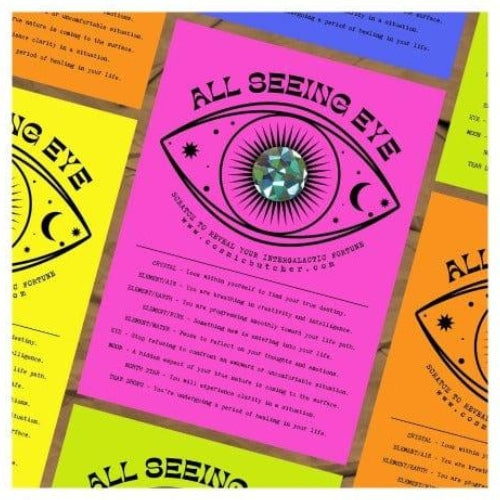 All Seeing Eye: Fortune Card - Cosmic Butcher