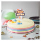 Flashing Birthday Cake Topper