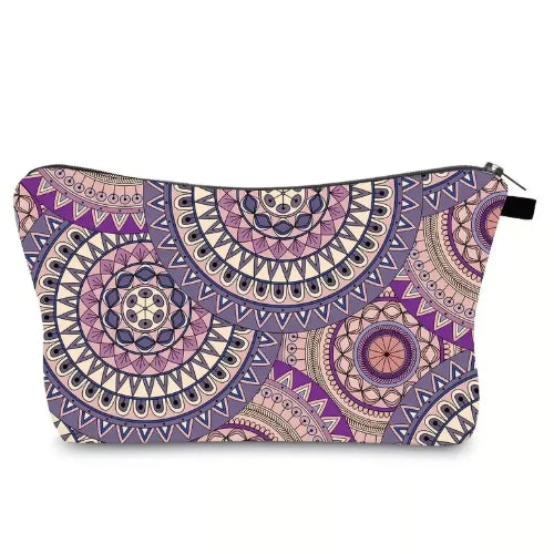 Mandala: Purple - Cosmetic Bag