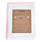 Charmed Greeting: Love Most - Wish Bracelet