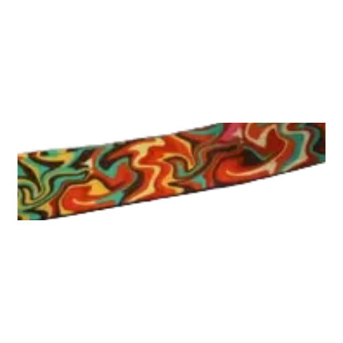 Waves: Orange Blue Brown - Lanyard - The Vault