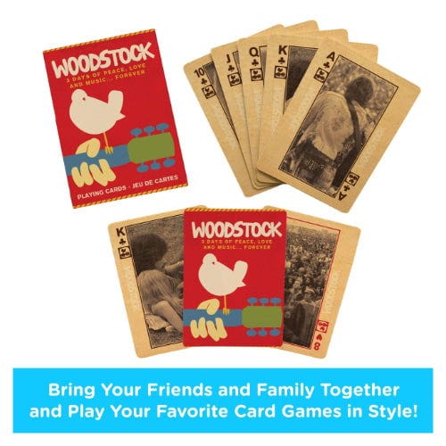 Woodstock: Iconic Photos - Playing Cards - The Vault