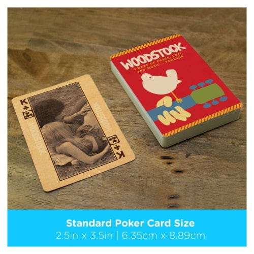 Woodstock: Iconic Photos - Playing Cards - The Vault