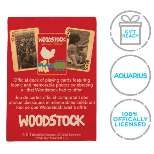 Woodstock: Iconic Photos - Playing Cards - The Vault