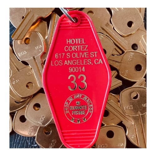 Keychains American Horror Story: Hotel Cortez - Motel Key Fob