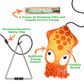 Jump 'n' Jamb! Deep Sea Squid: Refillable Catnip Swinging Toy - Meowijuana