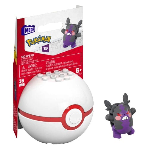 Toys Pokémon: MEGA™ Construx - Poké Ball Figure Morpeko